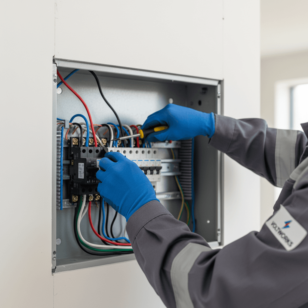 Electrical panel maintenance